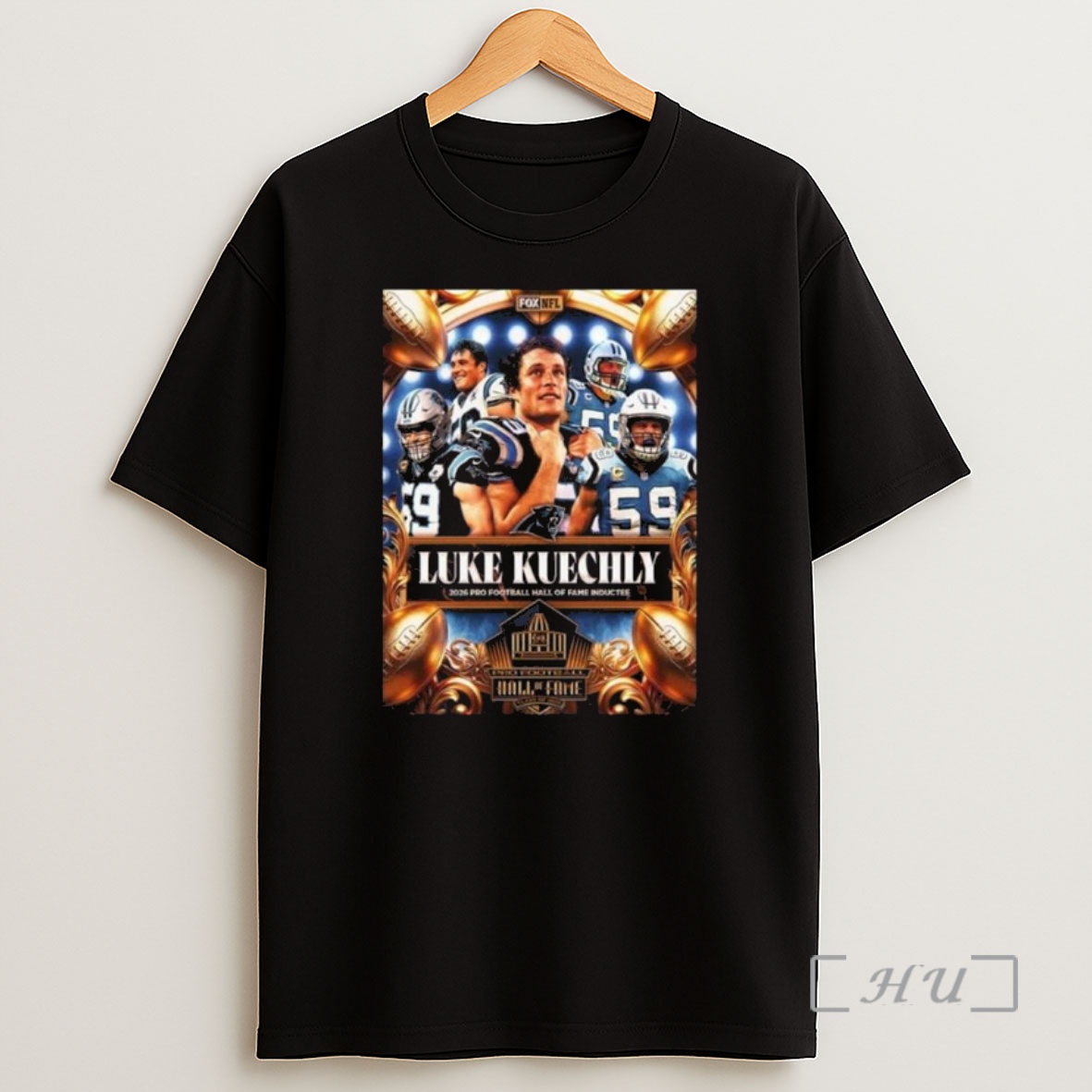 Officials Luke Kuechly Carolina Panthers Nfl 2026 Pro Football Hall Of Fame Inductee Shirt Sweatshirt Tee