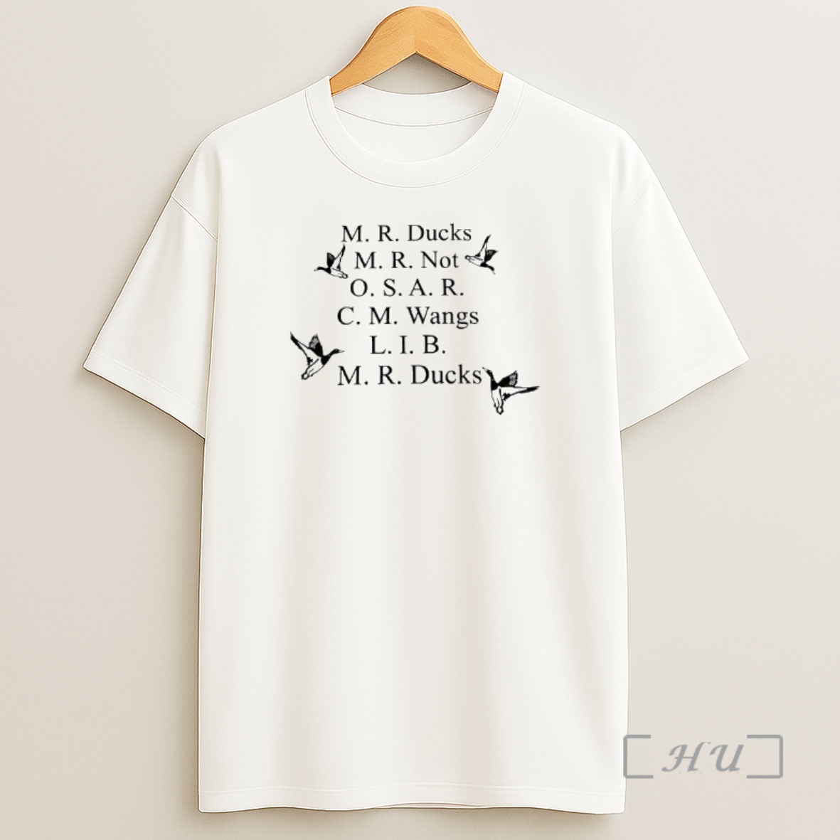 Officials M R Ducks Not O S A R C M Wangs L I B M R Shirt Sweatshirt Tee