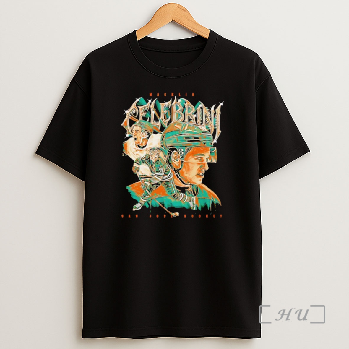 Officials Macklin Celebrini San Jose Sharks Vintage Collage Shirt Sweatshirt Tee