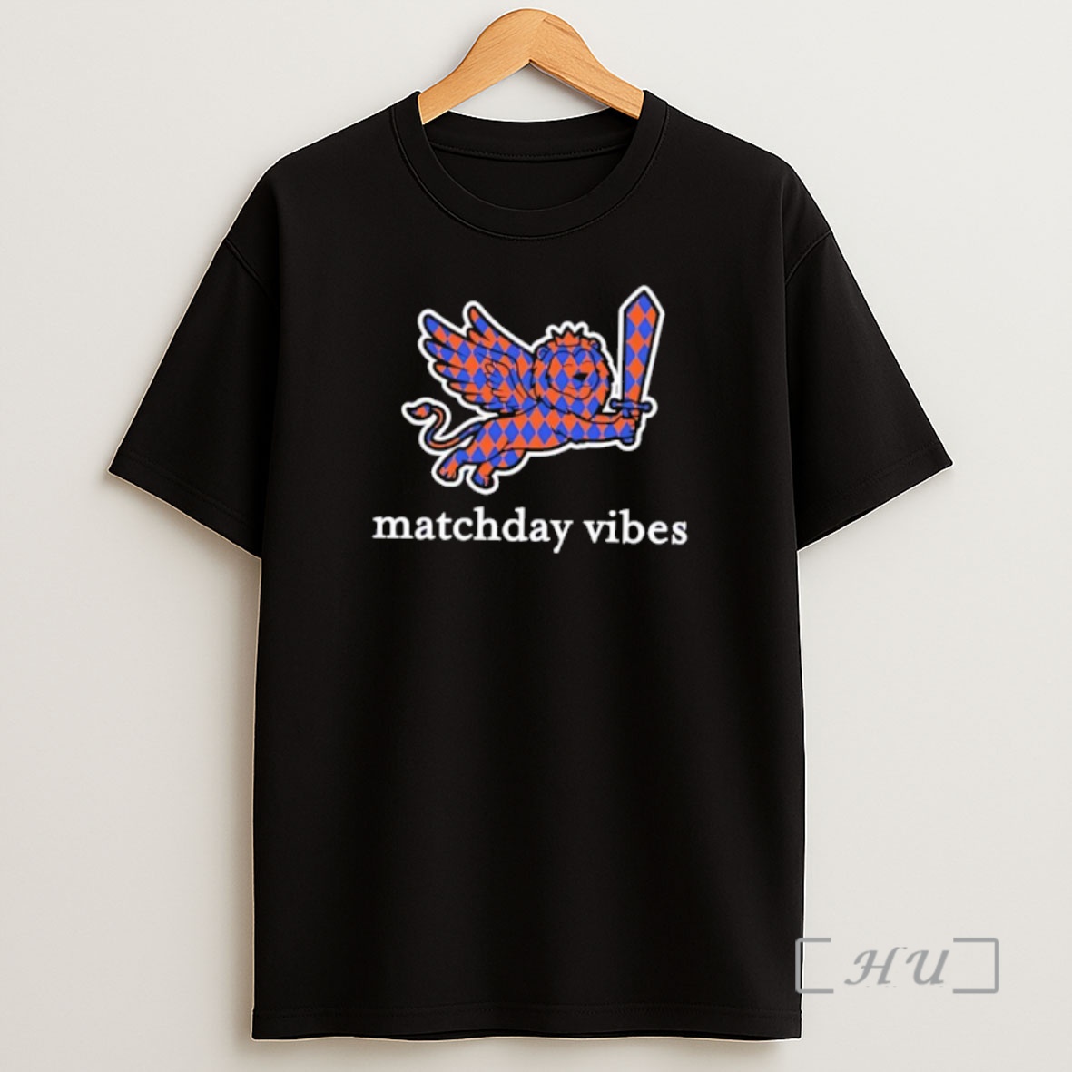 Officials Matchday Vibes Winged Lion With Sword Harlequin Pattern Shirt Sweatshirt Tee