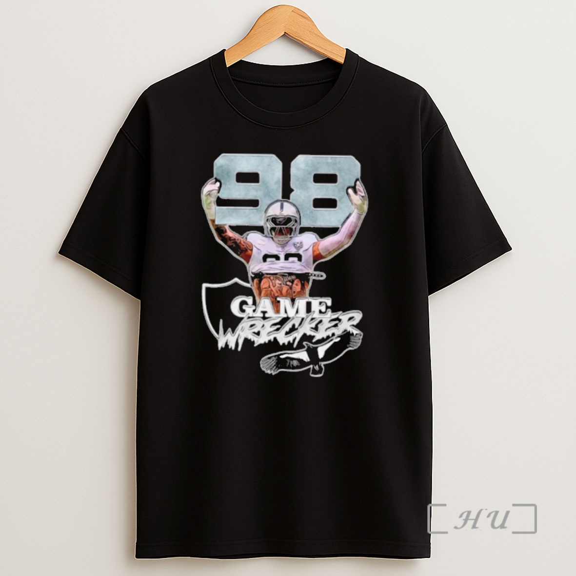 Officials Maxx Crosby 98 Las Vegas Raiders Game Wrecker Shirt Sweatshirt Tee