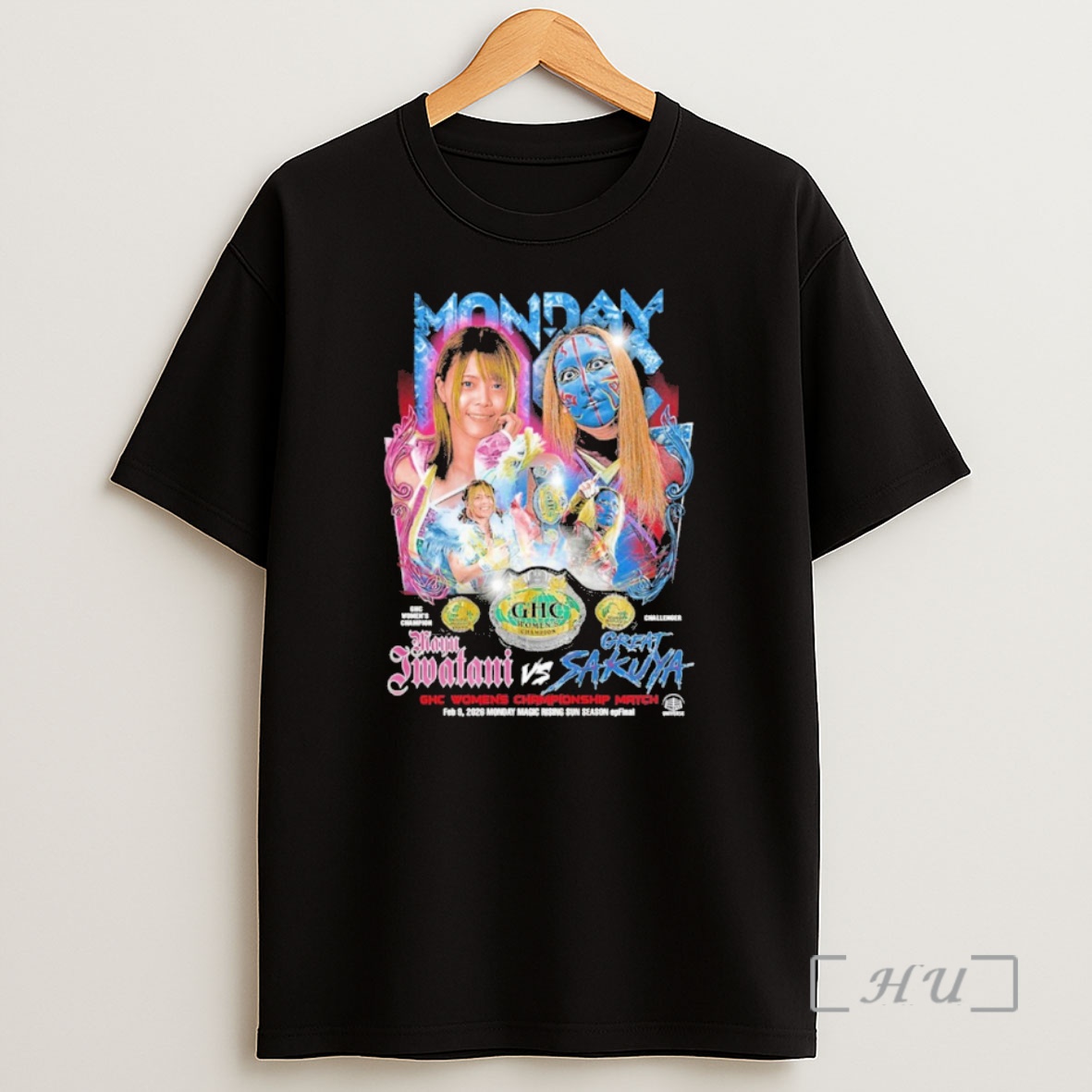Officials Mayu Iwatani Vs Great Sakuya 2026 Ghc Womens Championship Match Shirt Sweatshirt Tee