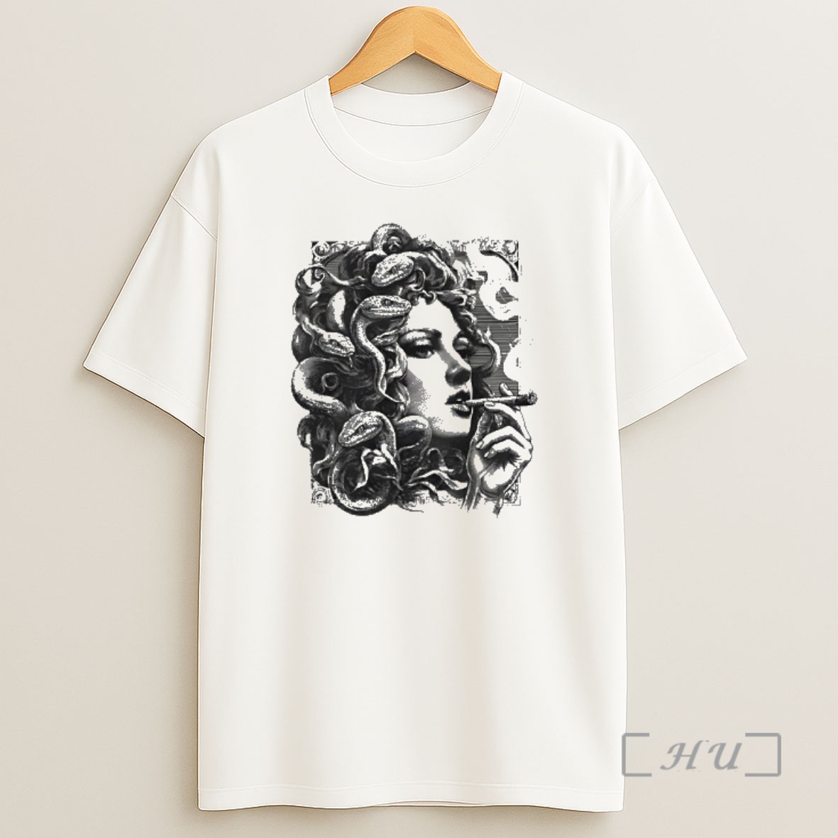 Officials Medusa Gorgon Snake Hair Woman Smoking A Cigar Shirt Sweatshirt Tee