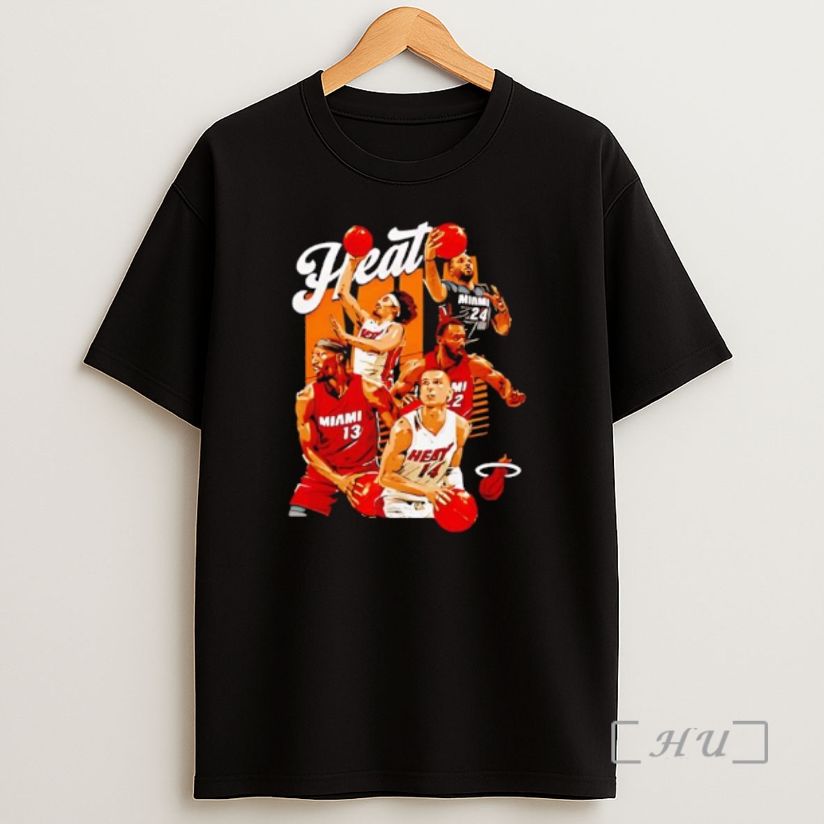 Officials Miami Heat 2026 Starting 5 Basketball Players Miami 13 14 22 24 Graphic Shirt Sweatshirt Tee