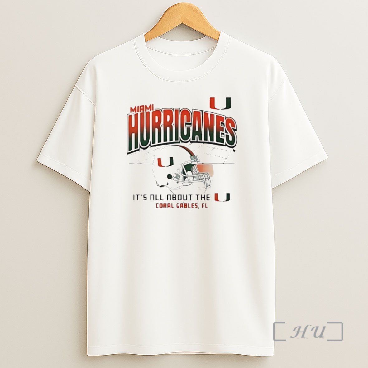 Officials Miami Hurricanes Football Its All About The Miami Hurricanes Helmet Grid Shirt Sweatshirt Tee