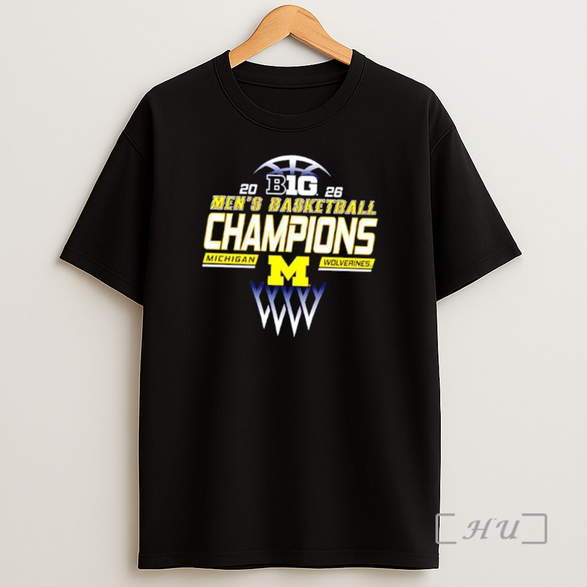 Officials Michigan Wolverines 2026 Big Ten Mens Basketball Conference Tournament Champions Shirt Sweatshirt Tee