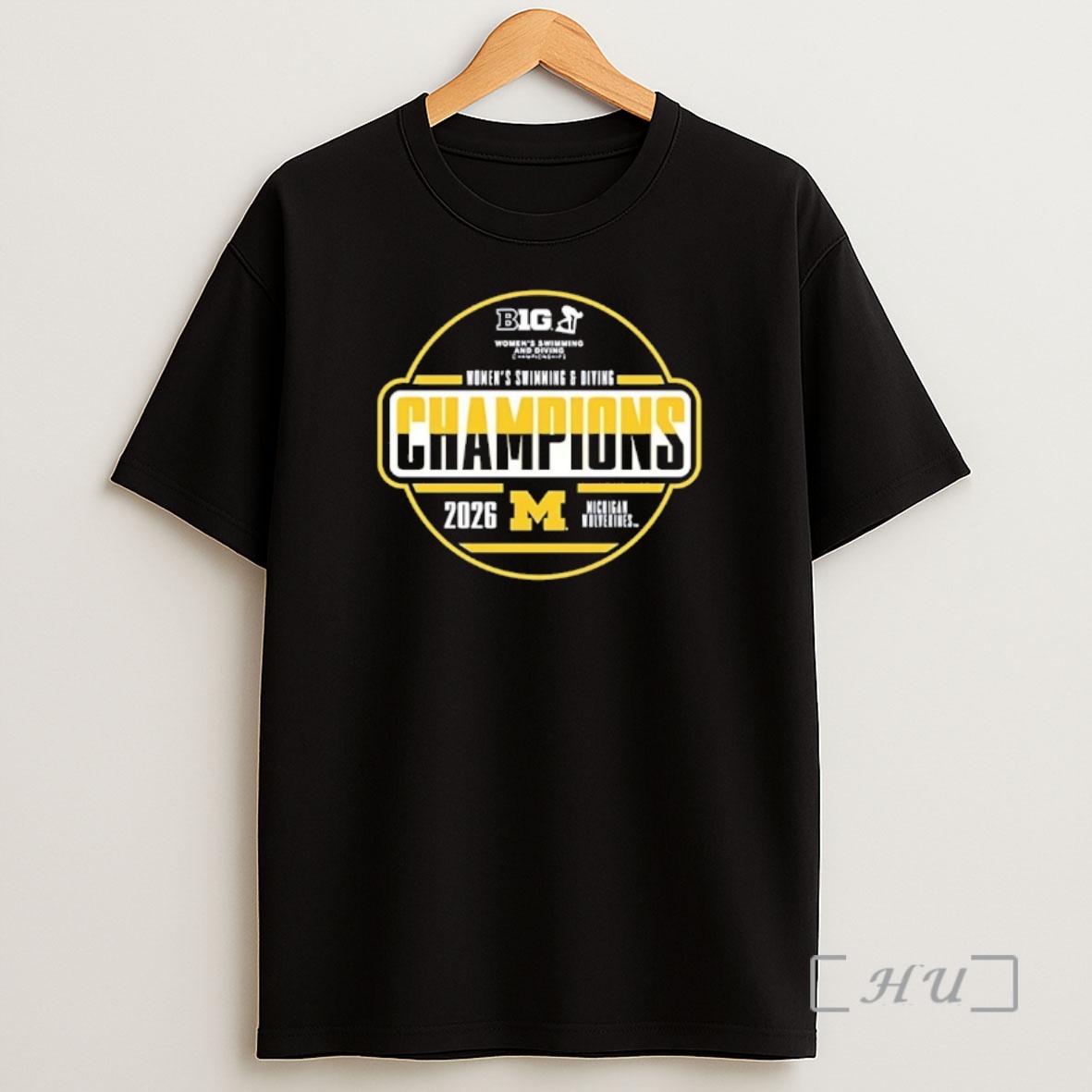 Officials Michigan Wolverines 2026 Womens Big Ten Swim And Dive Champions Shirt Sweatshirt Tee