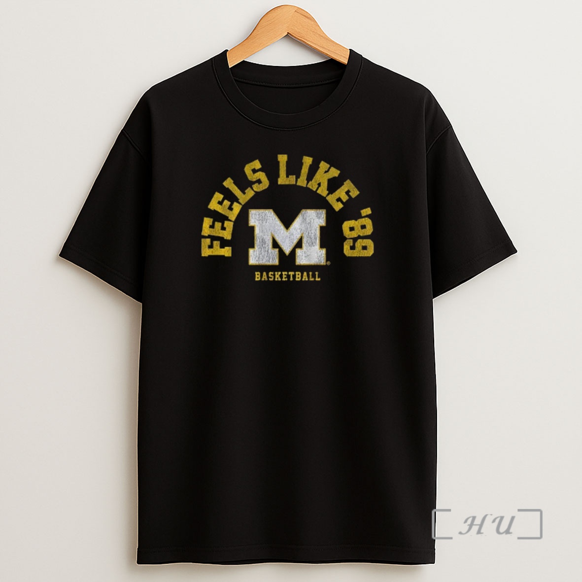 Officials Michigan Wolverines Basketball Feels Like 89 Logo Shirt Sweatshirt Tee