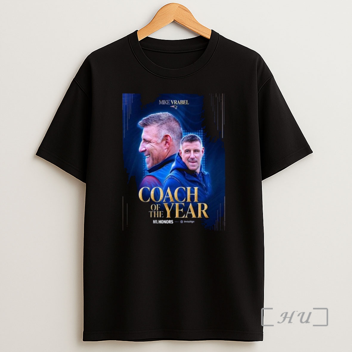 Officials Mike Vrabel New England Patriots Nfl Honors 2025 Coach Of The Year Shirt Sweatshirt Tee