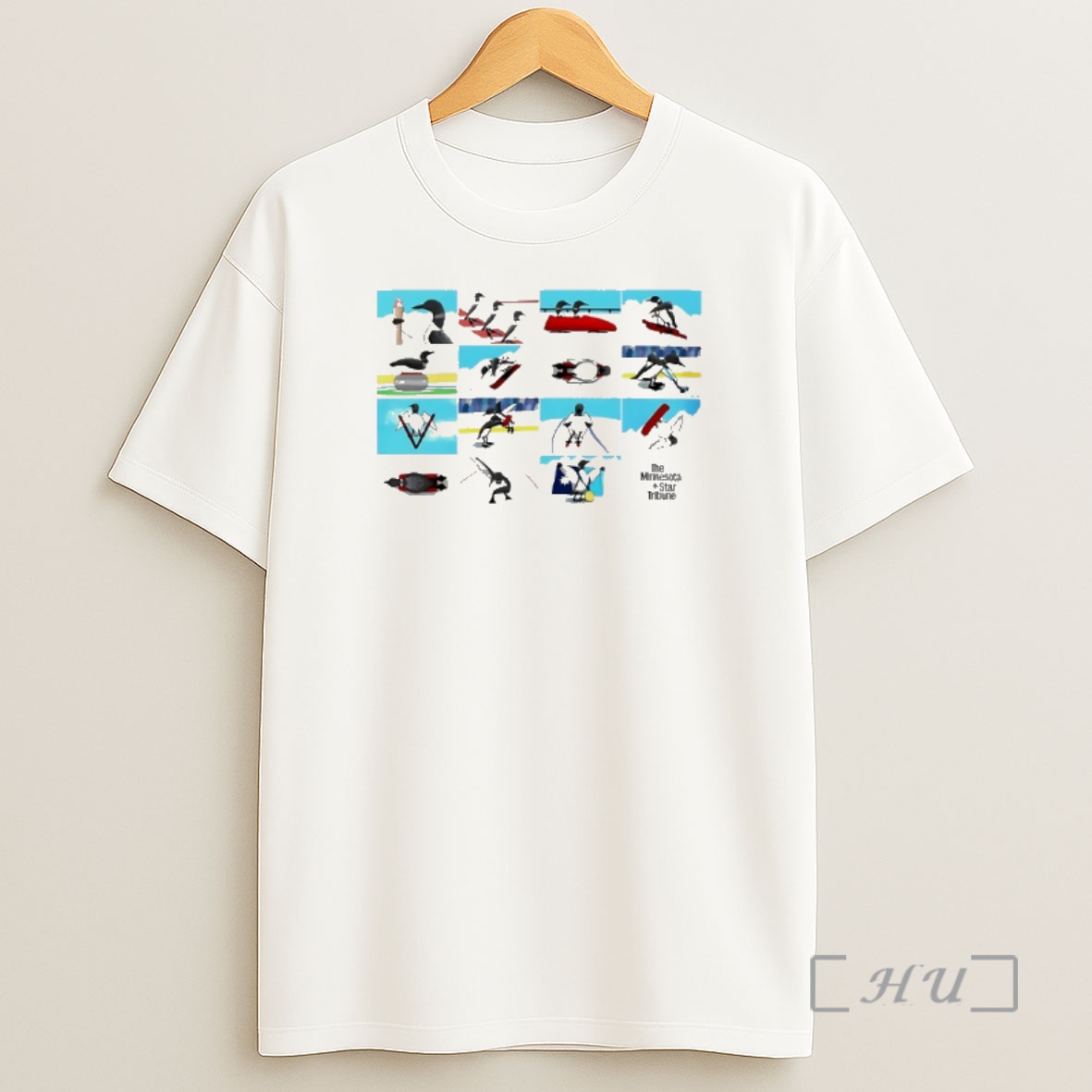 Officials Minnesota Olympics 2026 Winter Games Star Tribute Loon Shirt Sweatshirt Tee