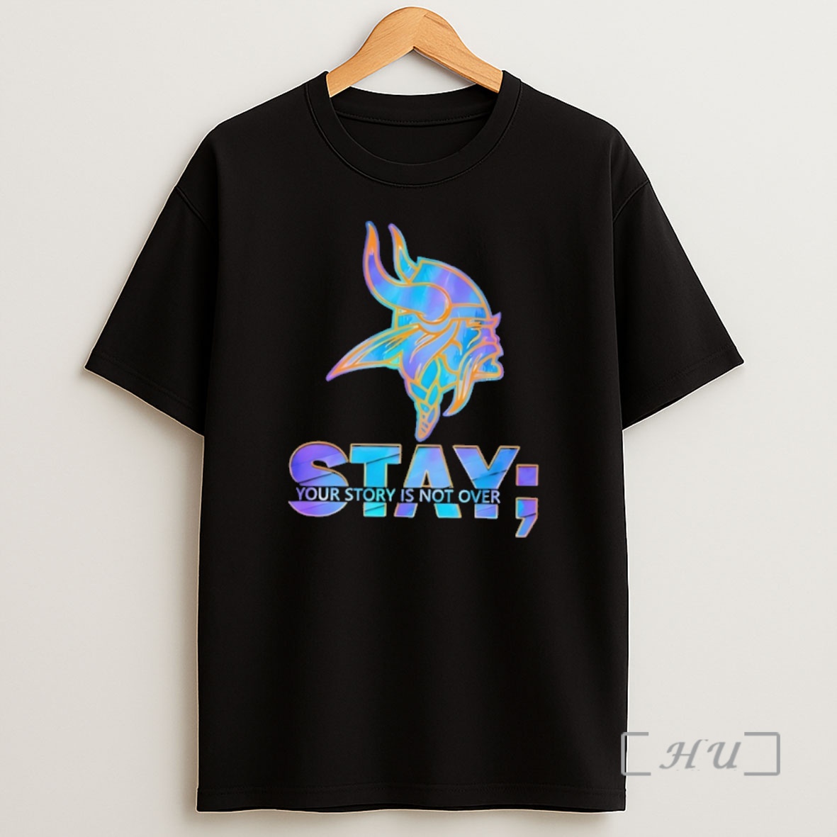 Officials Minnesota Vikings Stay Your Story Is Not Over Shirt Sweatshirt Tee