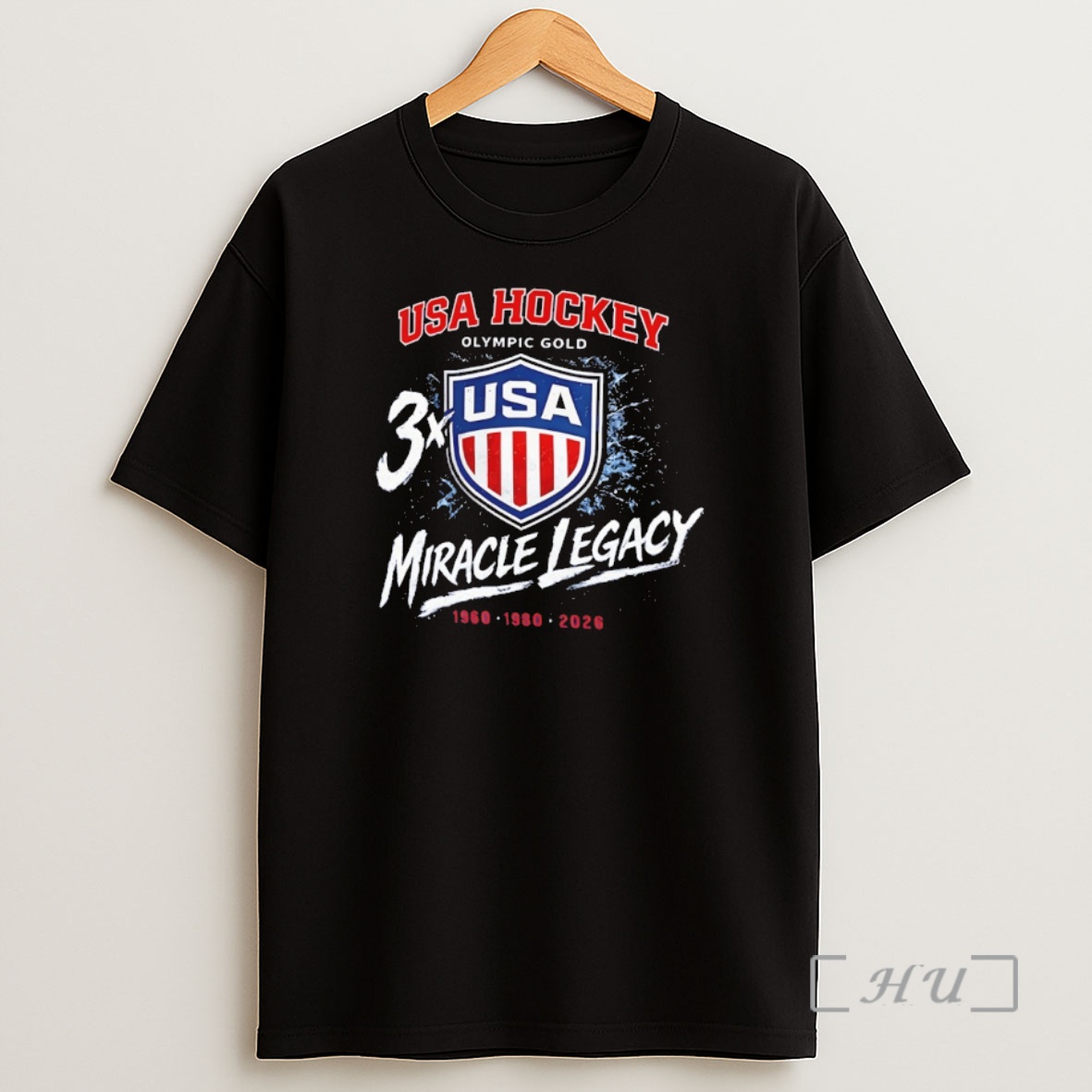 Officials Miracle Legacy Usa Hockey Olympic Gold 3x 1960 1980 2026 Shirt Sweatshirt Tee