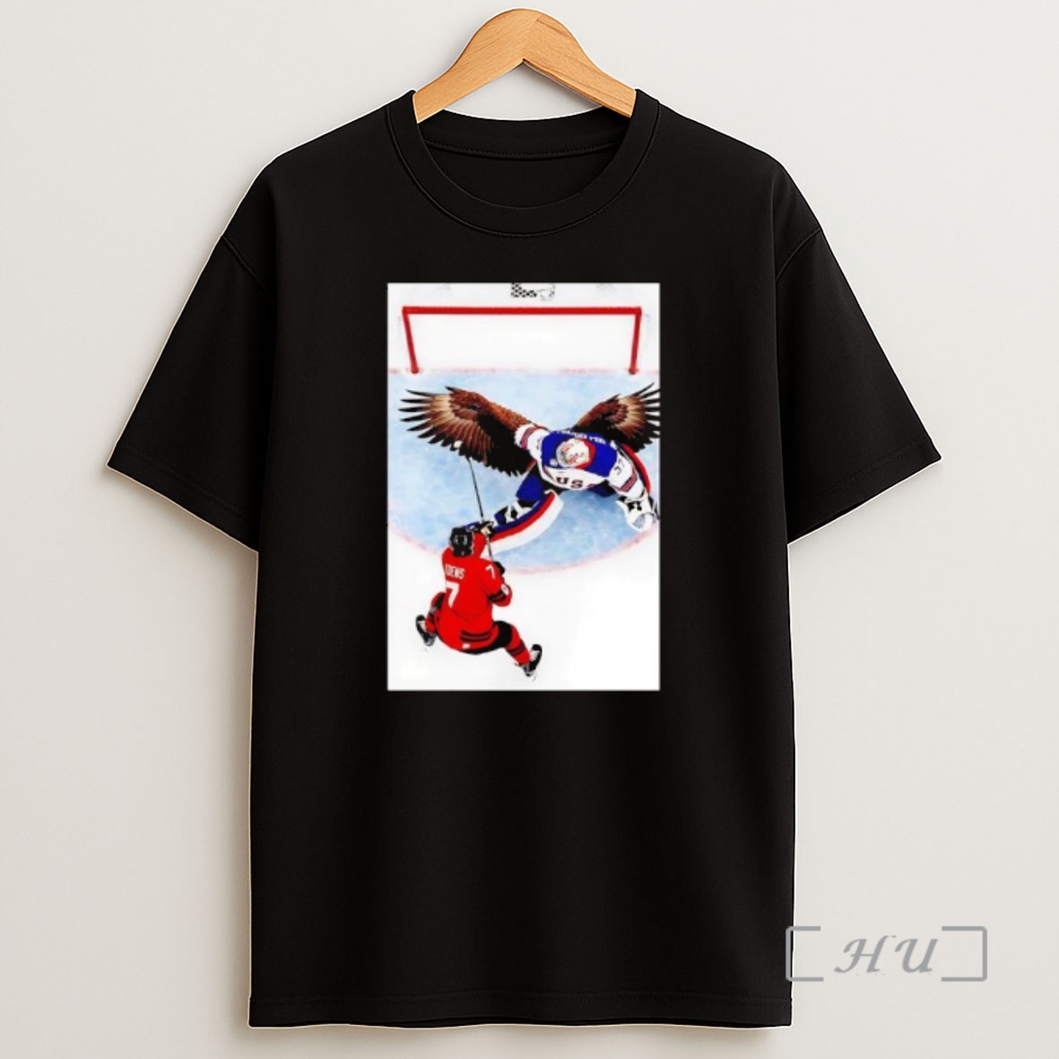 Officials Miracle On Ice Usa Mens Hockey Team Wins Gold Medal With Wings Shirt Sweatshirt Tee