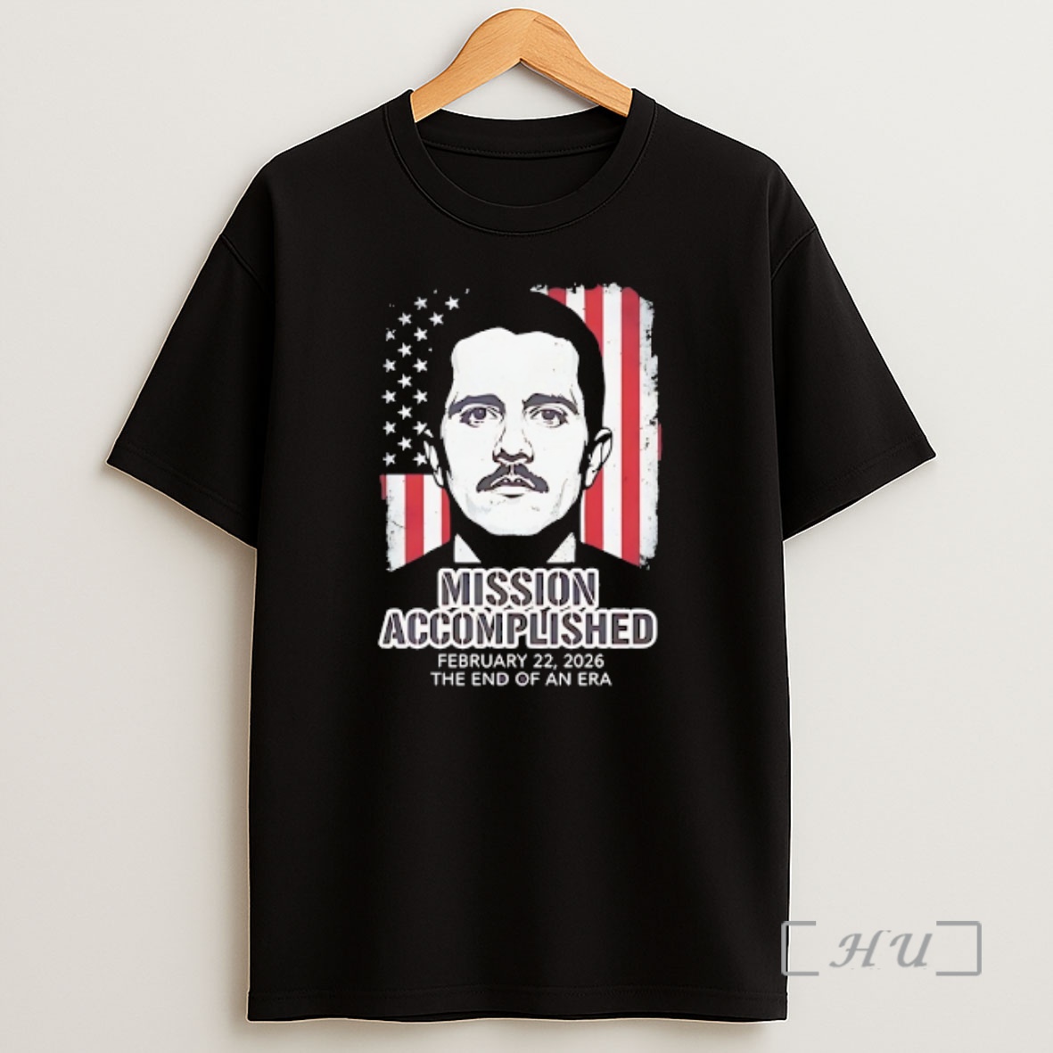 Officials Mission Accomplished Feb 22 2026 El Mencho Flag Usa The End Of An Era Shirt Sweatshirt Tee