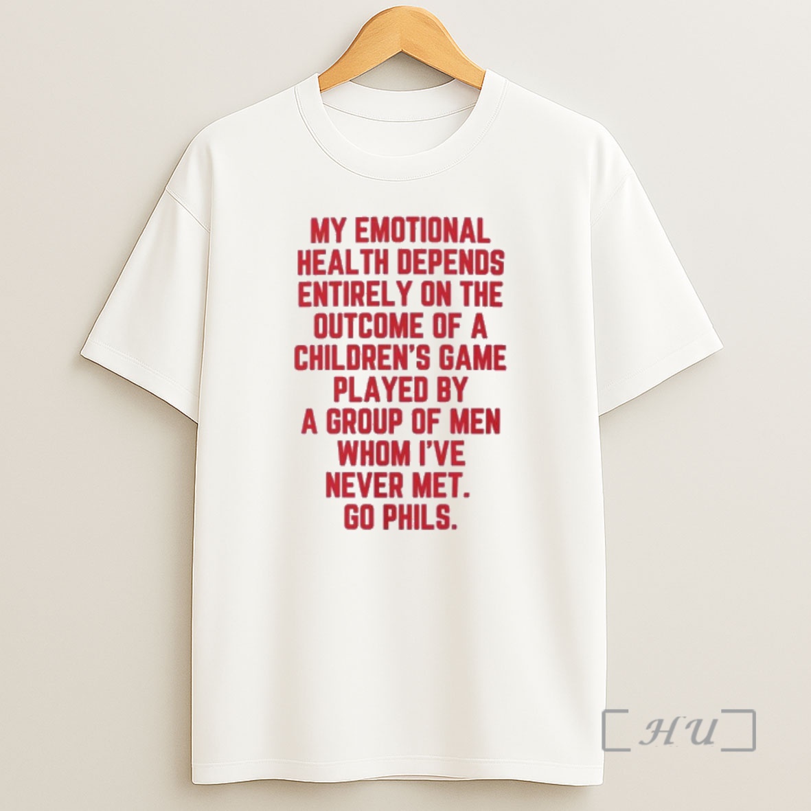 Officials My Emotional Health Depends On The Phils Shirt Sweatshirt Tee