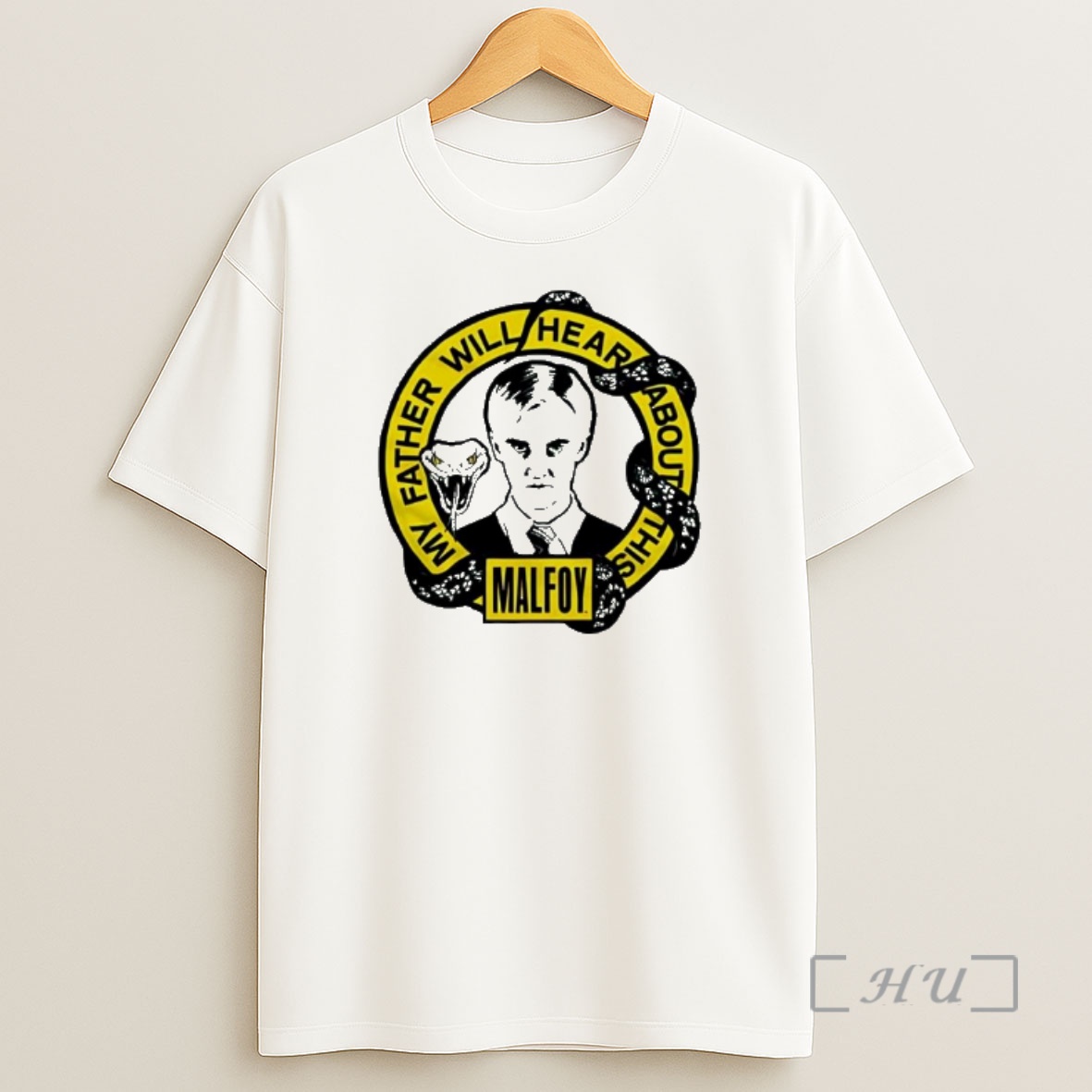 Officials My Father Will Hear About This Malfoy Snake Logo Shirt Sweatshirt Tee