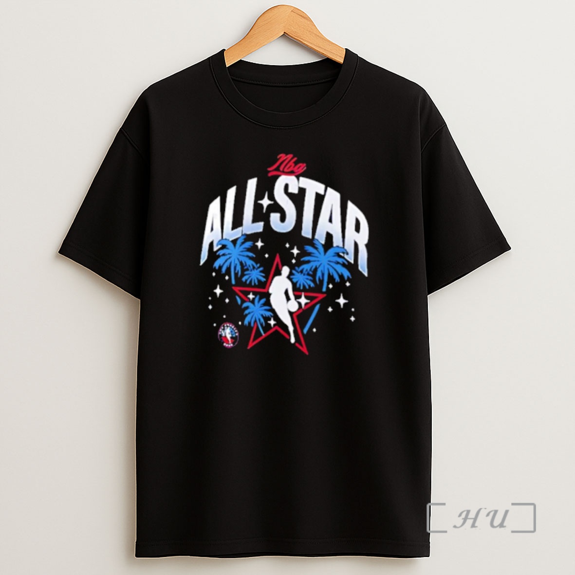 Officials Nba All Star 2026 Los Angeles Palm Trees Basketball Player Star Shirt Sweatshirt Tee