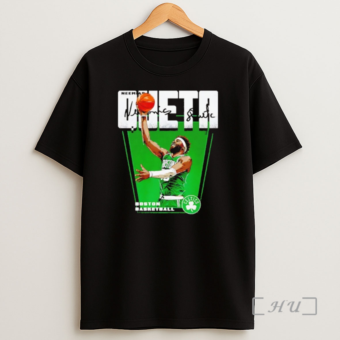 Officials Neemias Queta Boston Celtics Premiere Signature Shirt Sweatshirt Tee
