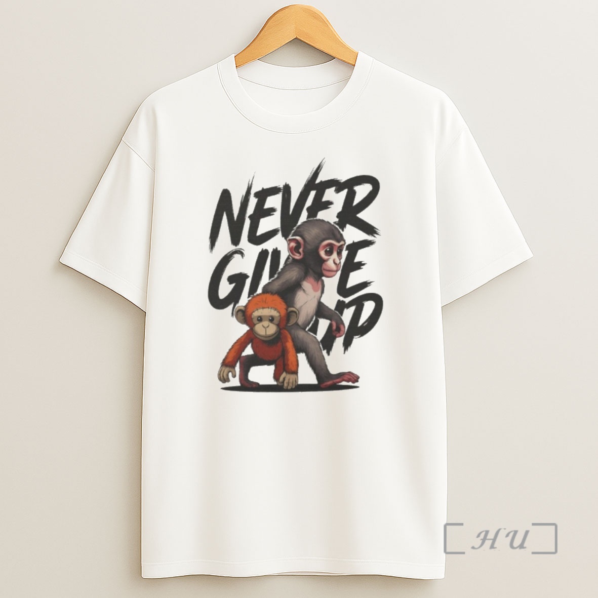 Officials Never Give Up Punch The Monkey Shirt Sweatshirt Tee