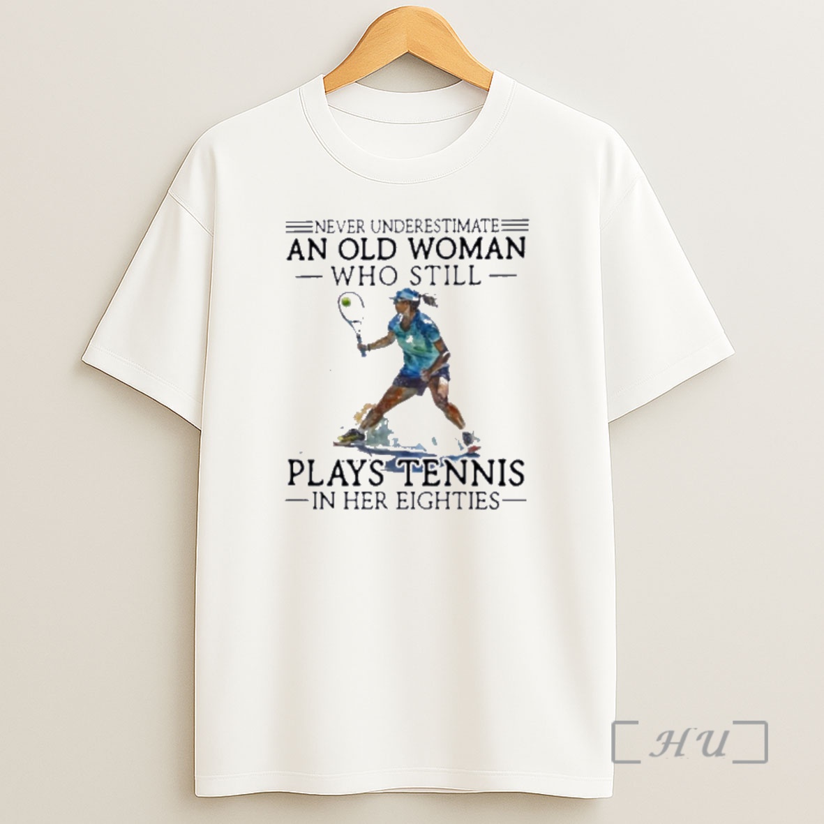 Officials Never Underestimate An Old Woman Who Still Plays Ice Tennis In Her Eighties Shirt Sweatshirt Tee