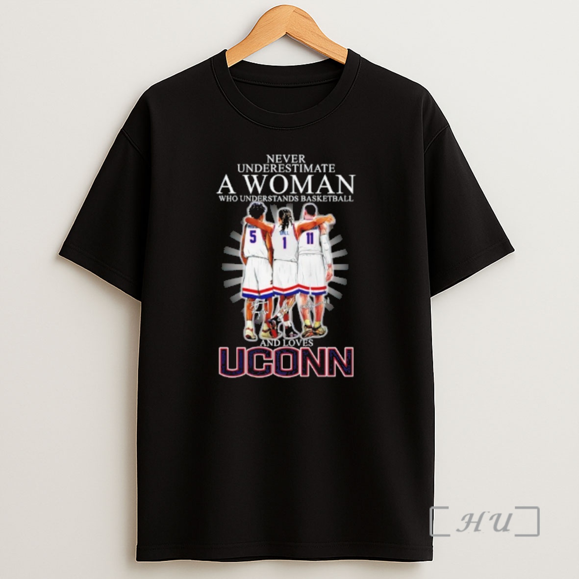 Officials Never Underestimate A Woman Who Understands Basketball And Loves Uconn Huskies Signature 2026 Shirt Sweatshirt Tee