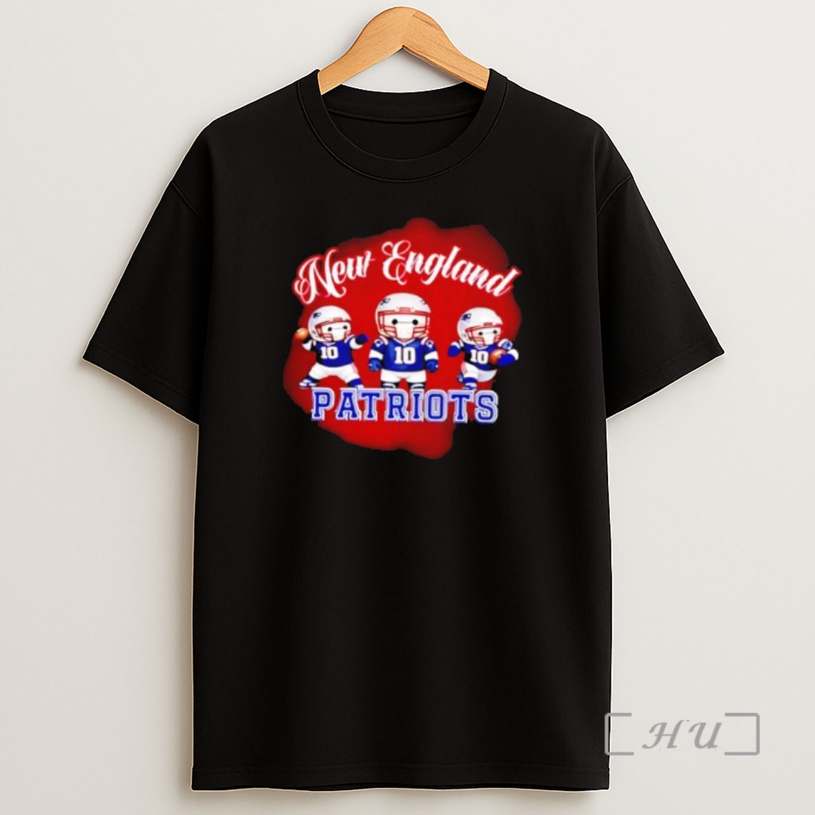 Officials New England Patriots Cute Chibi Players Football Sports Shirt Sweatshirt Tee