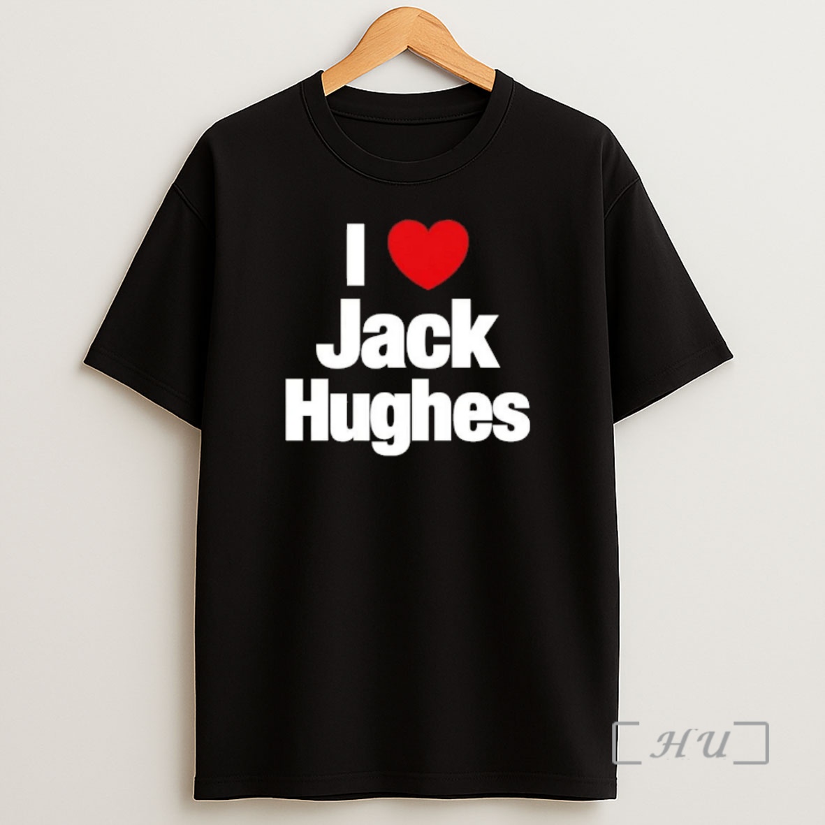 Officials New Jersey Devils Hockey I Heart Jack Hughes Shirt Sweatshirt Tee