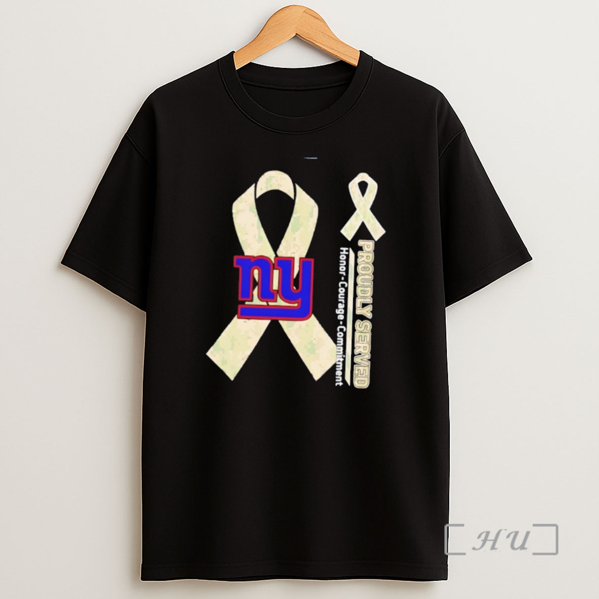 Officials New York Giants Proudly Served Honor Courage Commitment Shirt Sweatshirt Tee