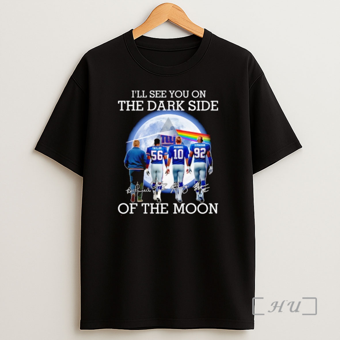 Officials New York Giants Players Ill See You On The Dark Side Of The Moon Signature Shirt Sweatshirt Tee 1