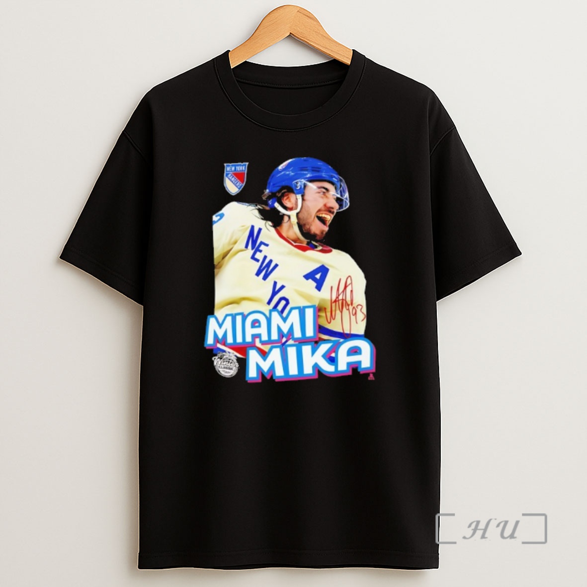 Officials New York Rangers Mika Zibanejad Miami Mika Signature Shirt Sweatshirt Tee