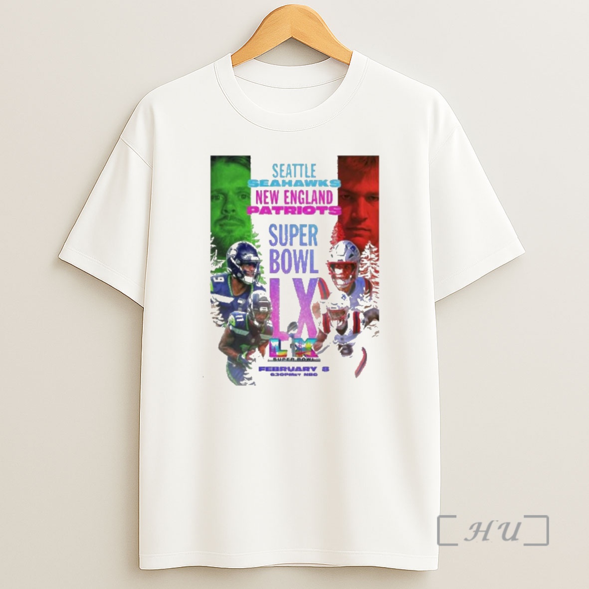 Officials Nfl Super Bowl Lx New England Patriots Vs Seattle Seahawks Final Match On February 8 2026 Shirt Sweatshirt Tee