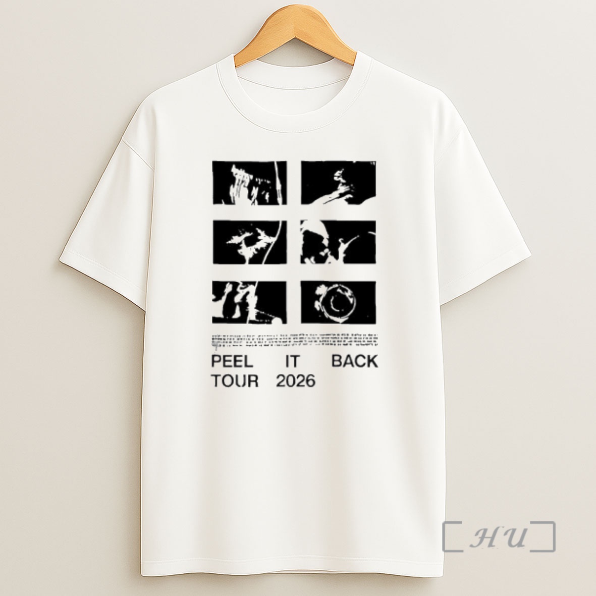 Officials Nine Inch Nails Peel It Back Tour 2026 Distorted Rectangles Shirt Sweatshirt Tee