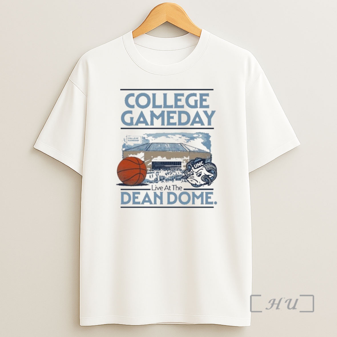 Officials North Carolina Tar Heels College Gameday Unc Dean Dome Stadium Shirt Sweatshirt Tee