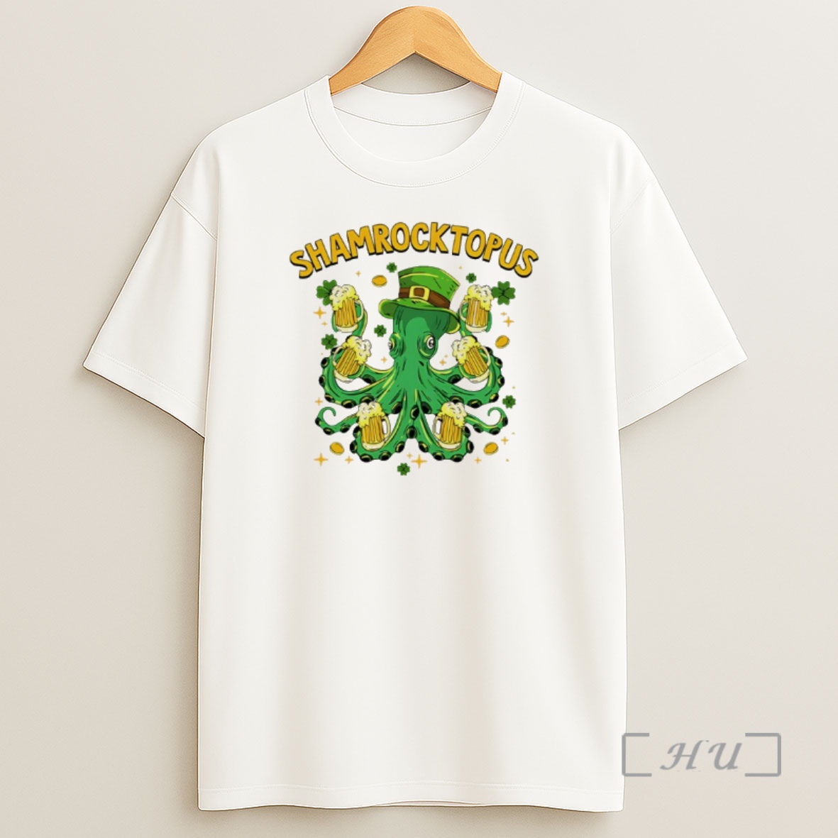 Officials Octopus With Beer Shamrocktopus St Shirt Sweatshirt Tee