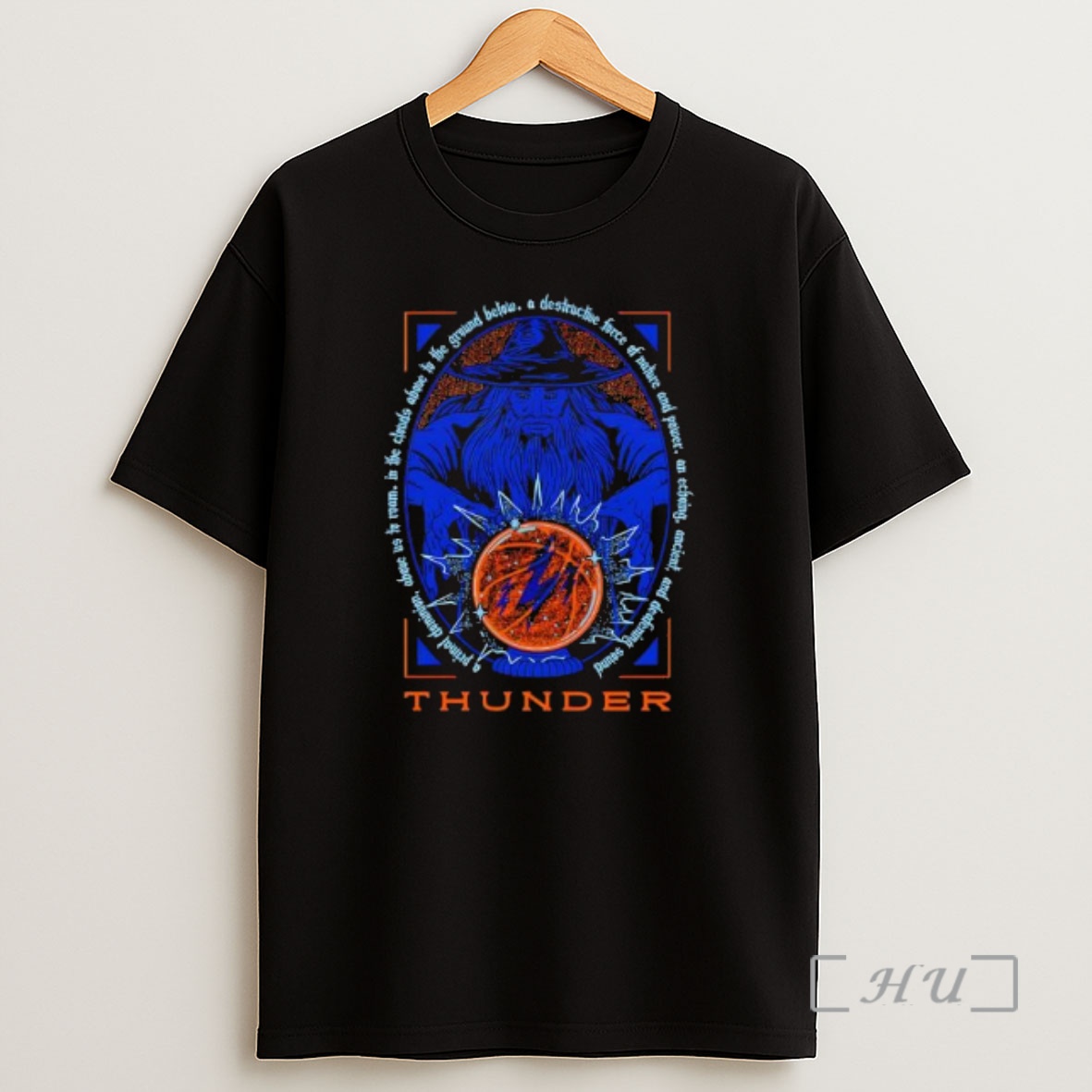 Officials Oklahoma City Thunder Wizard Spell Over A Basketball Shirt Sweatshirt Tee