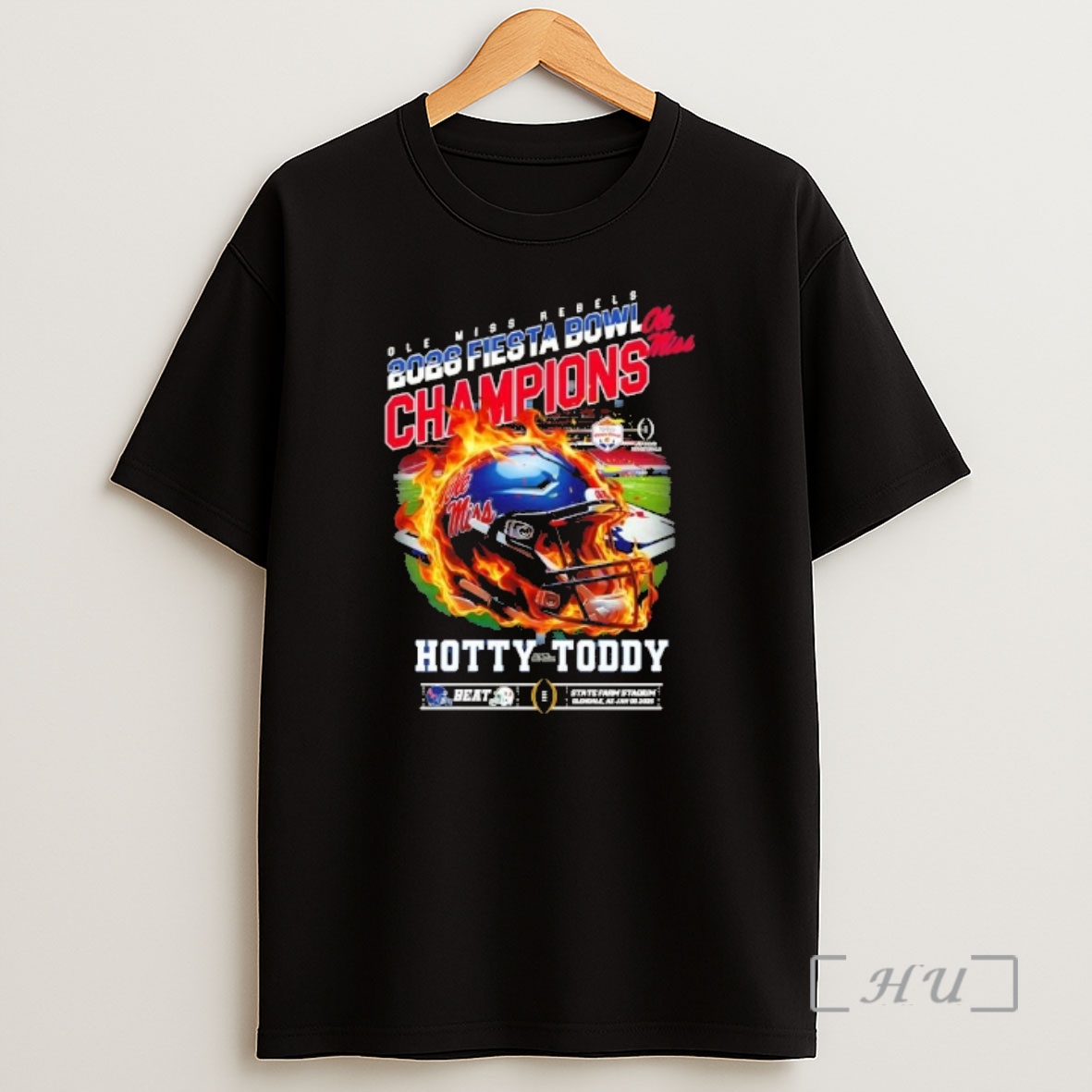 Officials Ole Miss Rebels 2026 Fiesta Bowl Champions Hotty Toddy State Farm Stadium Shirt Sweatshirt Tee
