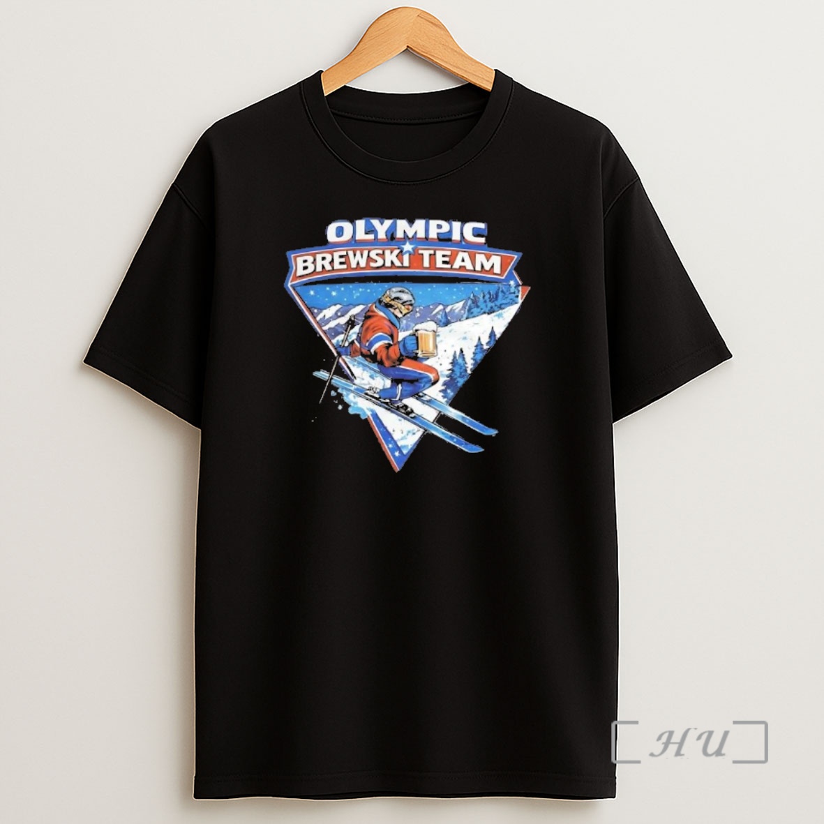 Officials Olympic Brewski Team Beer Skiing Shirt Sweatshirt Tee