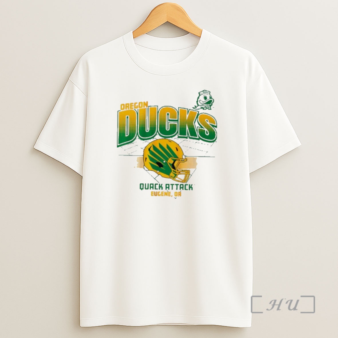 Officials Oregon Ducks Football Helmet Grid Shirt Sweatshirt Tee