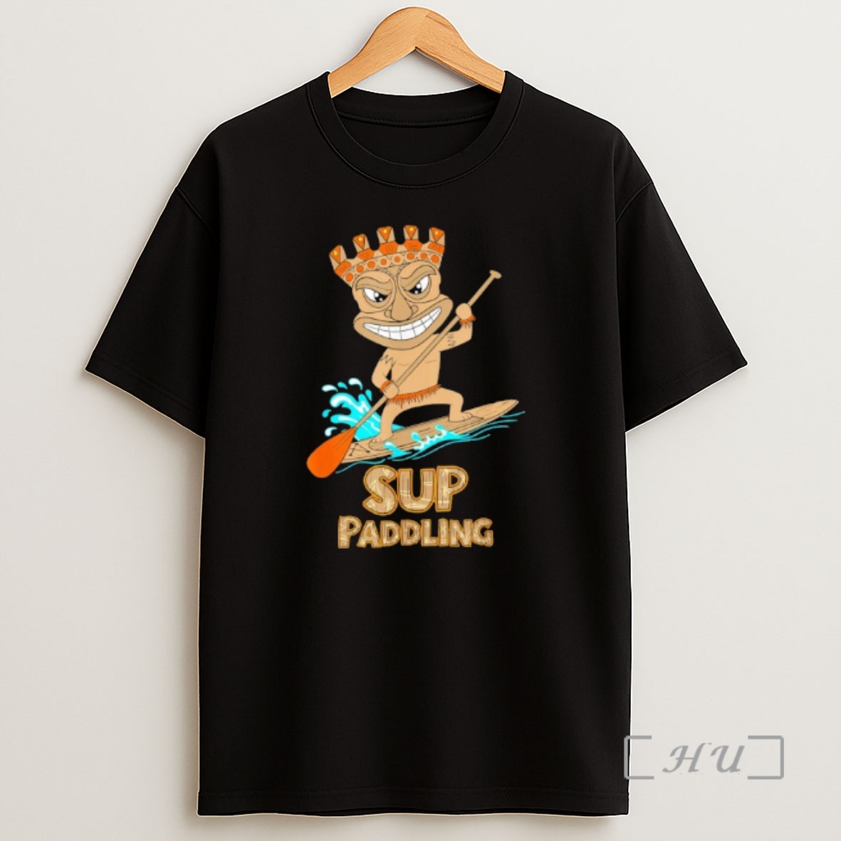 Officials Paddleboarding Hawaiian Funny Tiki Standup Paddling Shirt Sweatshirt Tee