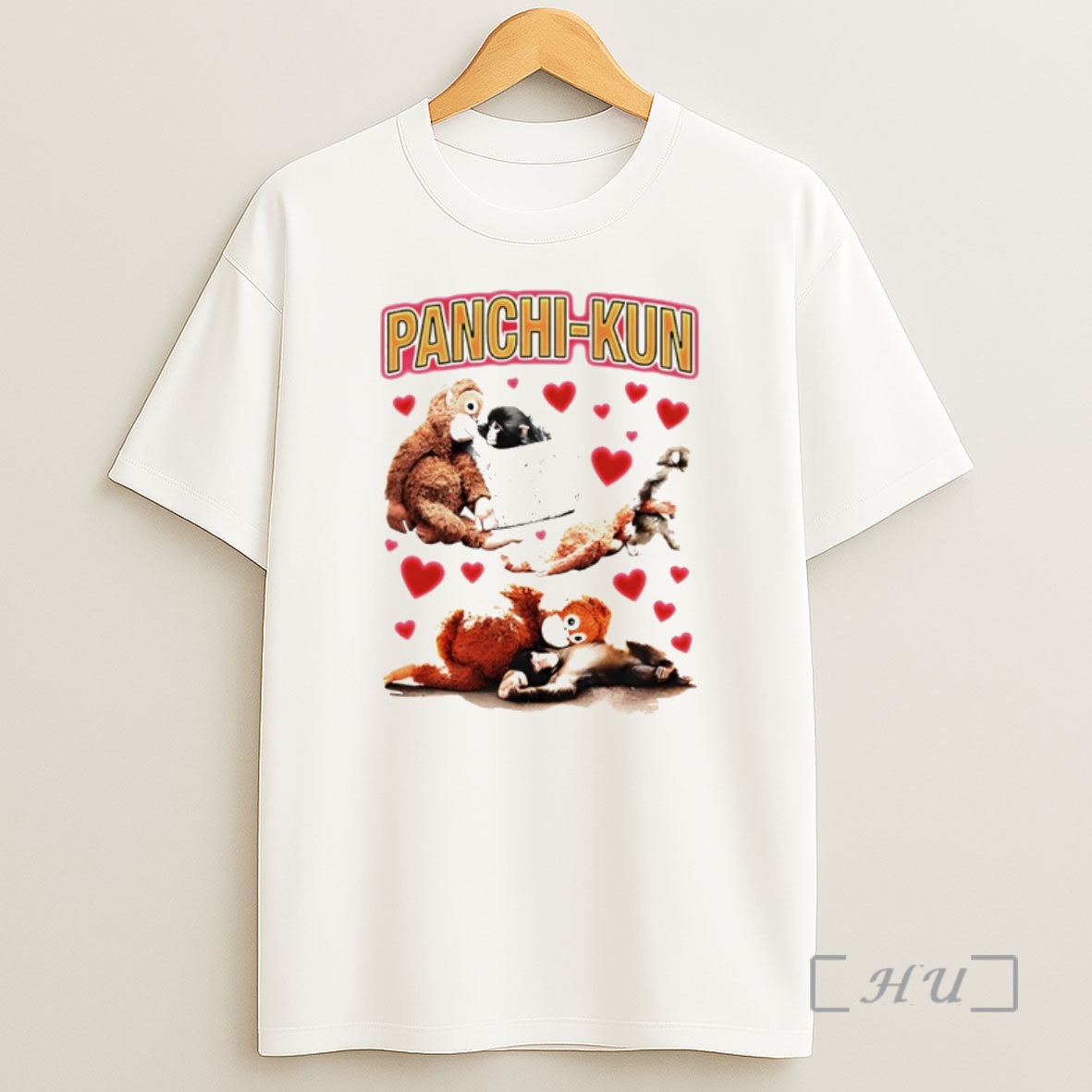 Officials Panchi Kun Rap Love Heart Graphic Shirt Sweatshirt Tee