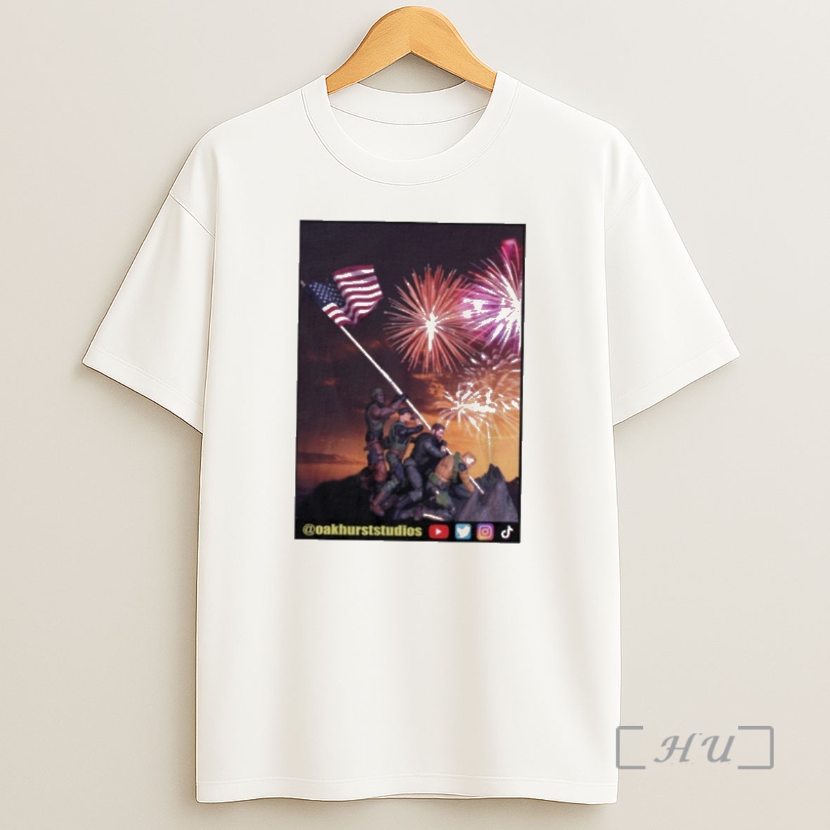 Officials Patriotic Us Flag Fireworks 4th Of July Shirt Sweatshirt Tee