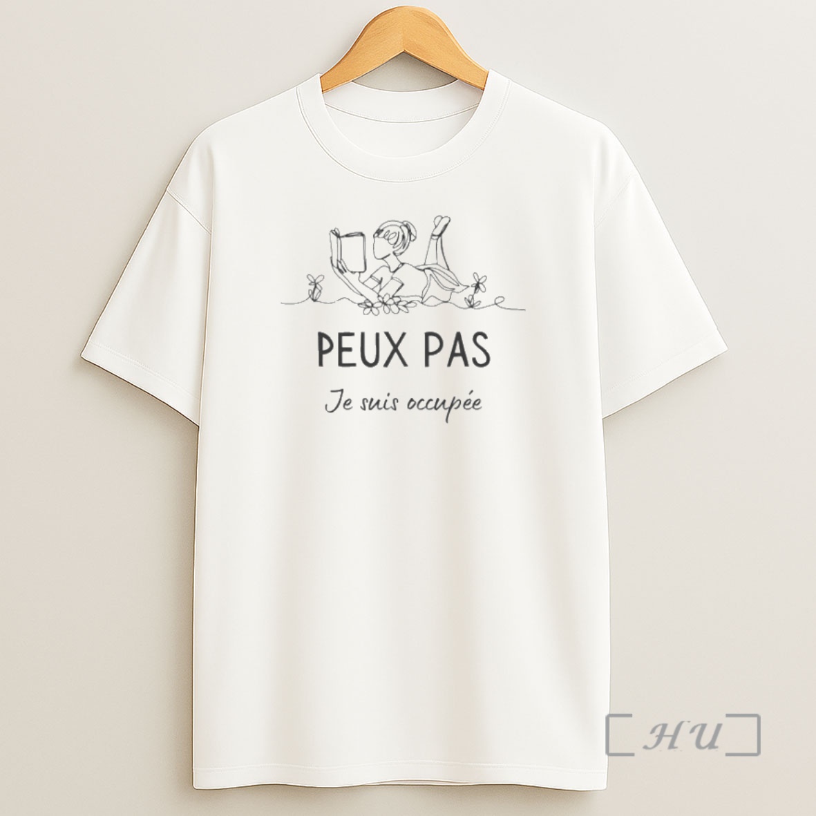 Officials Peux Pas Je Suis Occupee French Book Shirt Sweatshirt Tee