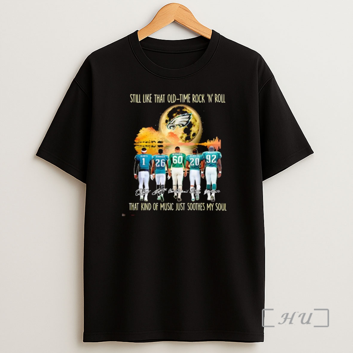 Officials Philadelphia Eagles Players Still Like That Old Time Rock N Roll That Kind Of Music Shirt Sweatshirt Tee