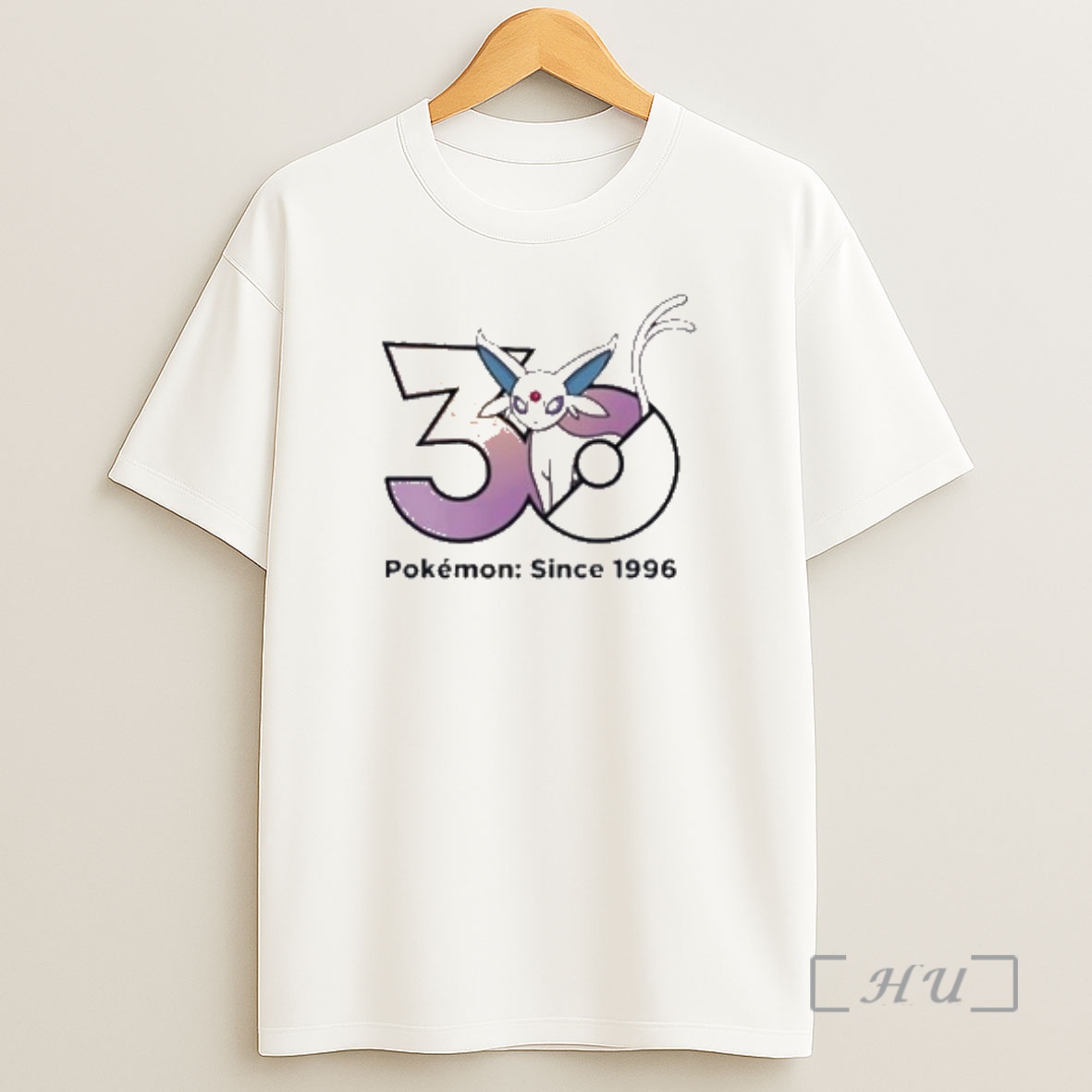 Officials Pokemon 30th 1996 Espeon Shirt Sweatshirt Tee
