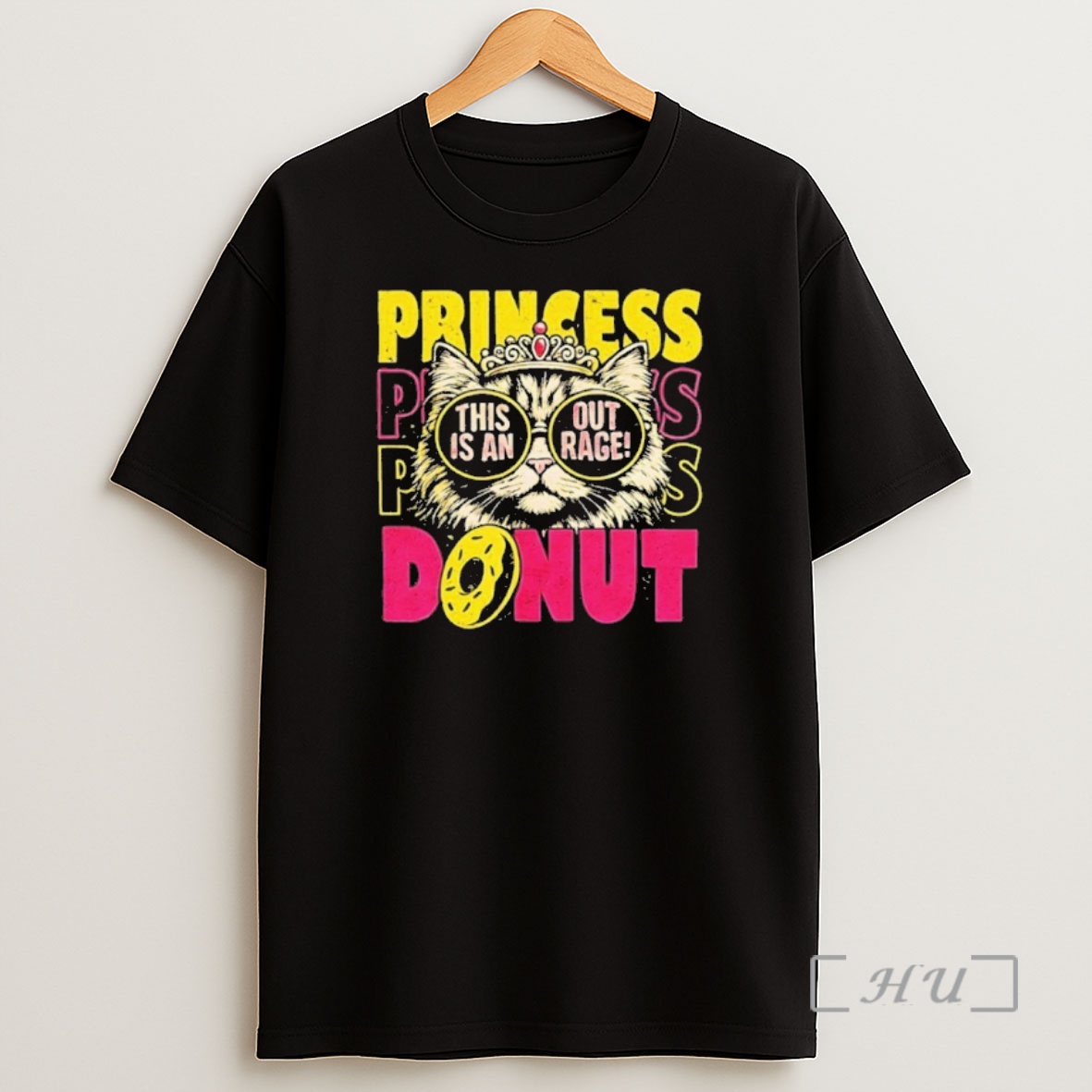 Officials Princess Cat Outrage Goddammit Donut Shirt Sweatshirt Tee