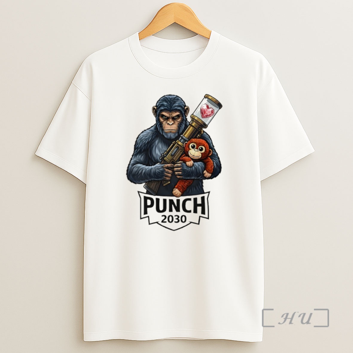 Officials Punch 2030 The Heart Core Cartoon Shirt Sweatshirt Tee