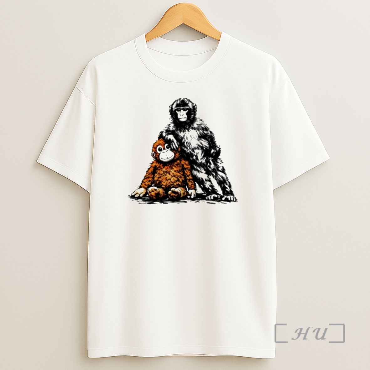Officials Punch Baby Monkey Art Shirt Sweatshirt Tee