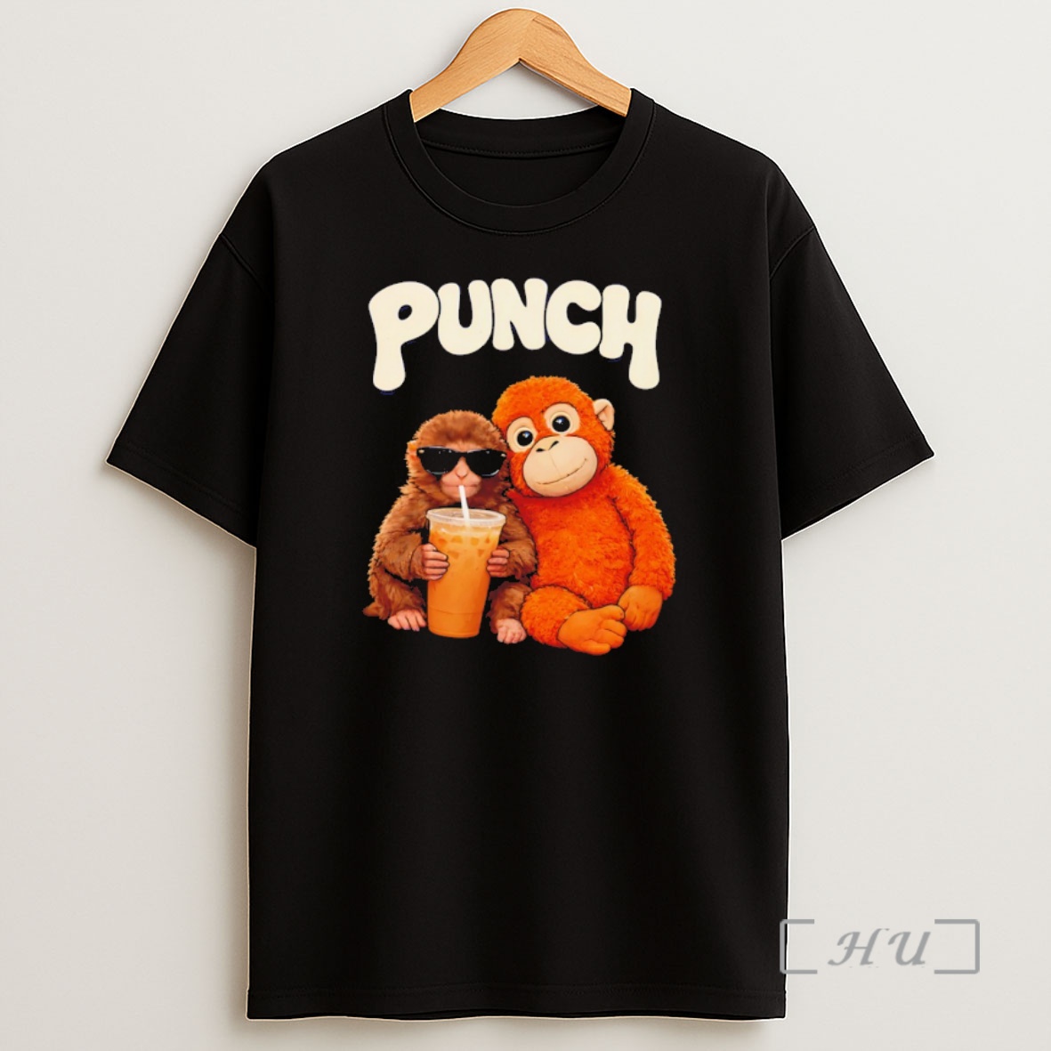 Officials Punch Monkey Cool Baby Macaque And Plushie Shirt Sweatshirt Tee