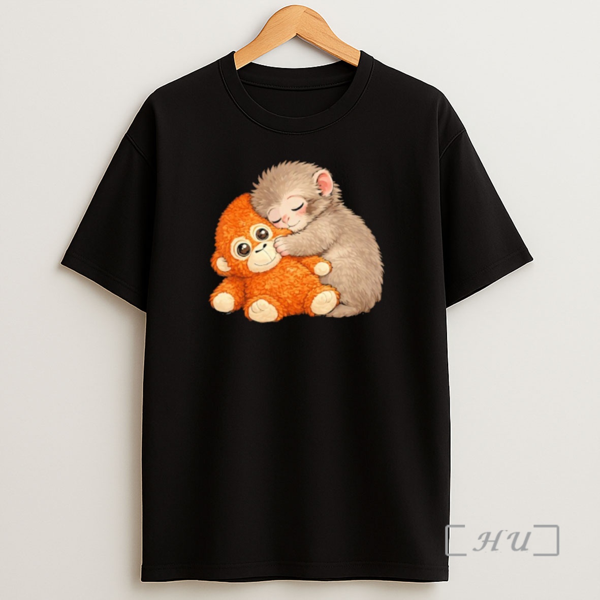 Officials Punch The Monkey Cuddling Stuffed Animal Meme Viral Internet Shirt Sweatshirt Tee