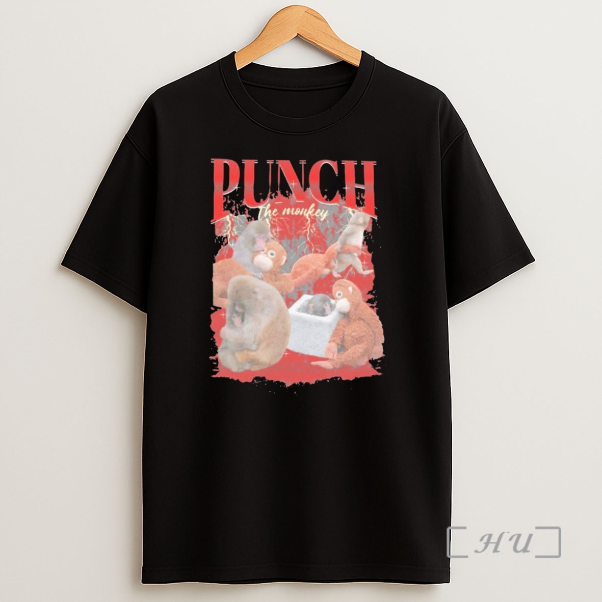 Officials Punch The Monkey Empathetic Meme Shirt Sweatshirt Tee